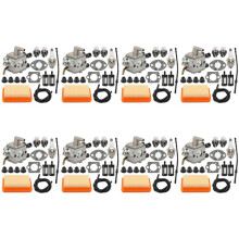 8X Carburetor Air Filter Kit for FS120 FS200 FS250 FS300 FS350 FR350 FR450 Replace 4134 120 0653 4134 120 0603