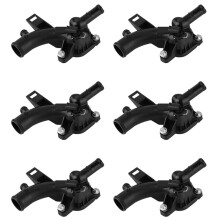 6X Car Thermostat Housing Water Pump Outlet 25192985 for  Astra J Adam Corsa D /Meriva B A14Xel A14Xer