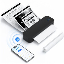 A4 Thermal Printer Photo Document Printer Memo Note Tattoo Printing Wireless Inkless Thermal Pocket Maker