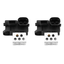 2X 9673999980 Kühler Lüfter Kontroller Relais Widerstand für  308CC 308SW RCZ  Ds5 Ds6 Ds5Ls