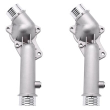 2X Automotive Aluminum Thermostat Housing for E39 528I 1997 1998 11531740478