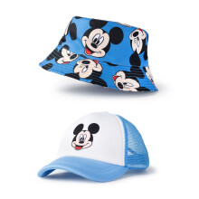Disney Bucket Hat & Cap Set (Boys Blue)