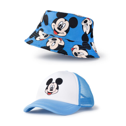 Disney Disney Bucket Hat & Cap Set (Boys Blue)