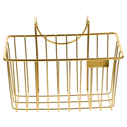 2Pcs Metal Rabbit Feeder for Cage Durable Golden Rack for Small Pets 1