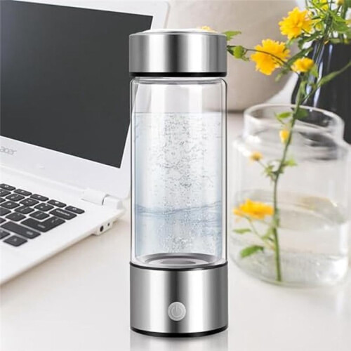Hydrogen Water Generator,Rechargeable Hydrogen Water Bottle, Portable Hydrogen Water Ionizer Machine-