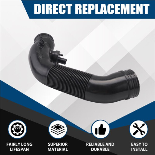 För    MK6 2.0 2011-2017 Bilmotor Luftfilter Inloppsslang 1TD129684G 1