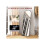 165cm Aluminium Frame Standing Mirror - Black 5