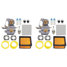 2X 578 24 34-01 C3-EL53 Carburetor Kit for K750 K760 510 ZAMA C3-EL43C + Air Filter Fuel Bulb