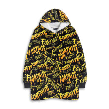 Fortnite Blanket Hoodie (Unisex Kids Multicoloured)