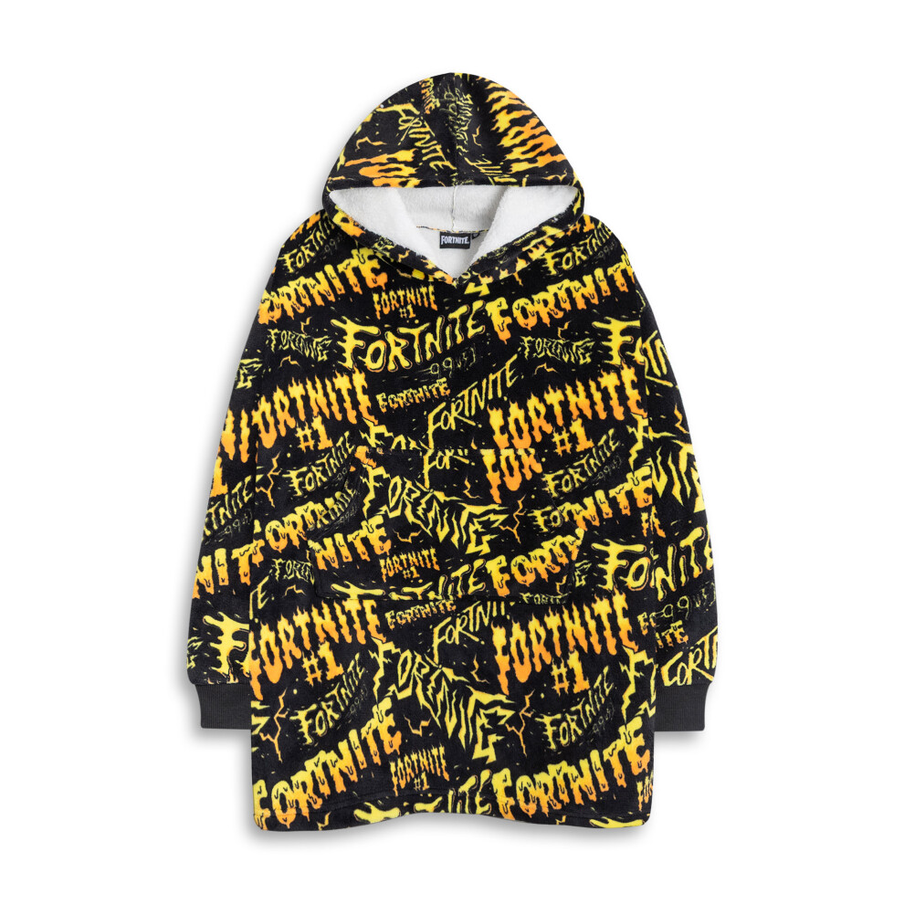 Fortnite Blanket Hoodie (Unisex Kids Multicoloured)