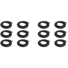 12Pcs 1M E-Bike Cable Pipe Protection Spiral Wrap Winding Cable Wire Protector Cover Tube for Scooter Motorcycle
