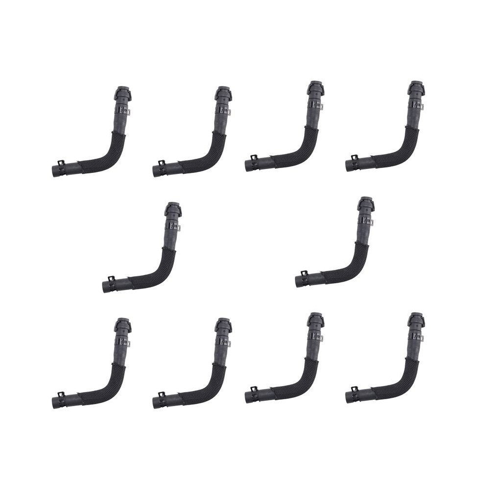 10X A2702031882 2702031882 Coolant Water Pipe For For- E-Class A B 180 200 220 250 A2702031682 2702031682 Black 4711968682202