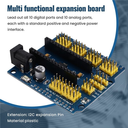 4 Pack I/O Expansion Sensor Shield Module for   V3.0 Compatible with  R3-Pack of 4 2