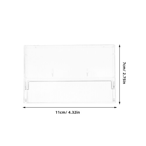 12St Cassette Tape Opslagbox Helder ABS Plastic Retro Cassette Rack 1