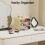 Three-Layer Drawer Storage Box Compact Dressing Table Drawer-Style Cosmetic Storage Box Can Store Cosmetics Shelf Black 4