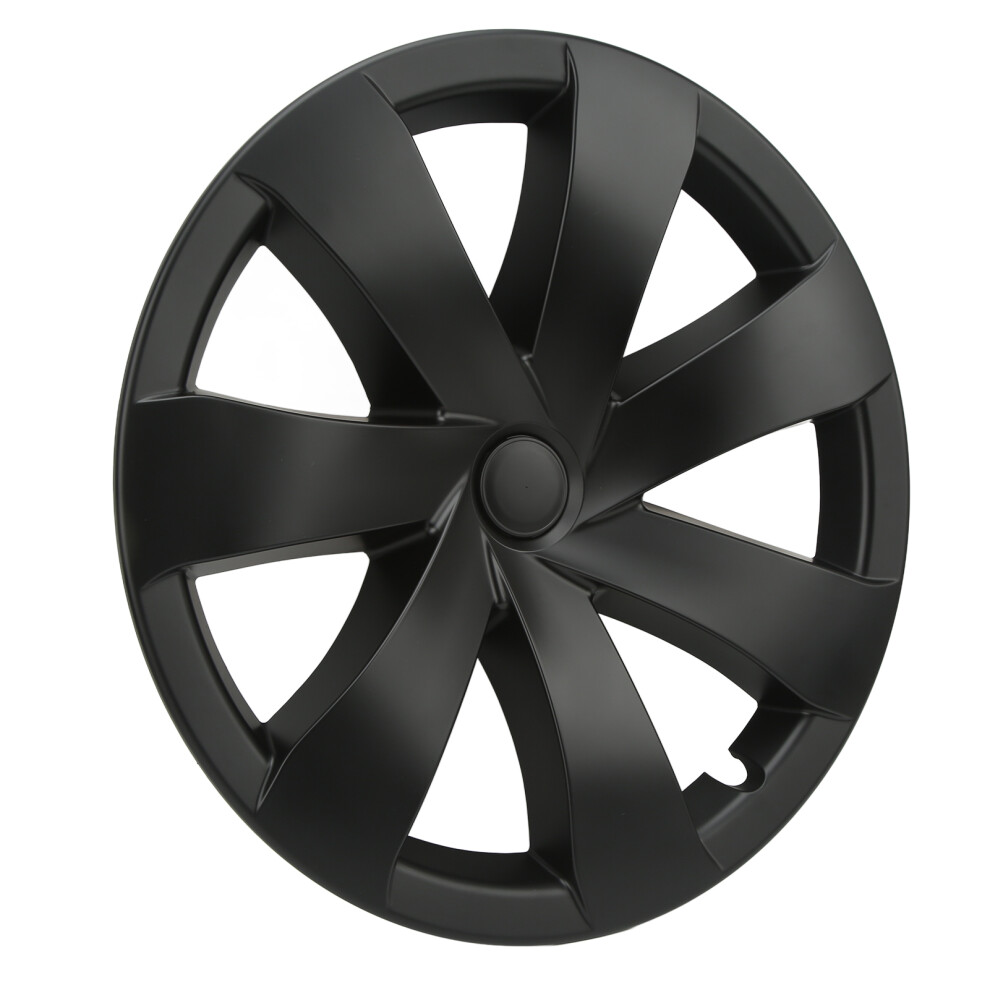 19In Hub Cap Set For Tesla Model Y Black 7055741485046