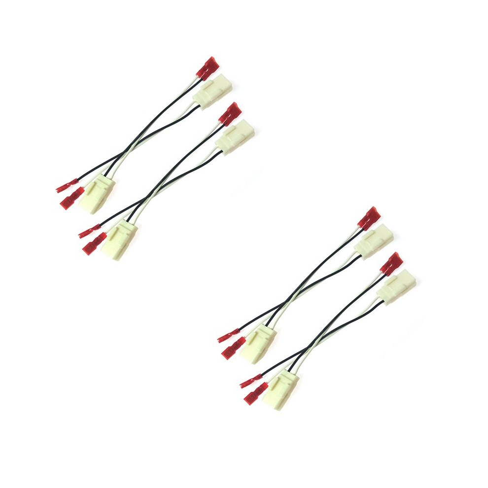 2X 72-6514 Car Speaker Connector Harness Adapter For 300 Pt Durango Magnum Ram 1500 2500 3500 6031515016211