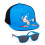 Sonic The Hedgehog Sonic the Hedgehog Adjustable Curved Peak Cap (Boys Blue) 1