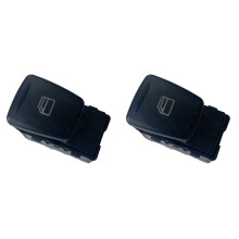 2X A4548201010 4548201010 Botón de Interruptor de Regulador de Ventana Eléctrica para Forfour 454 2004 2005 2006 Accesorios Negro