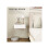 Floating Bedside Table, Wall-Mounted Nightstand with Storage Drawer, Small Side End Table for Bedroom, White 4
