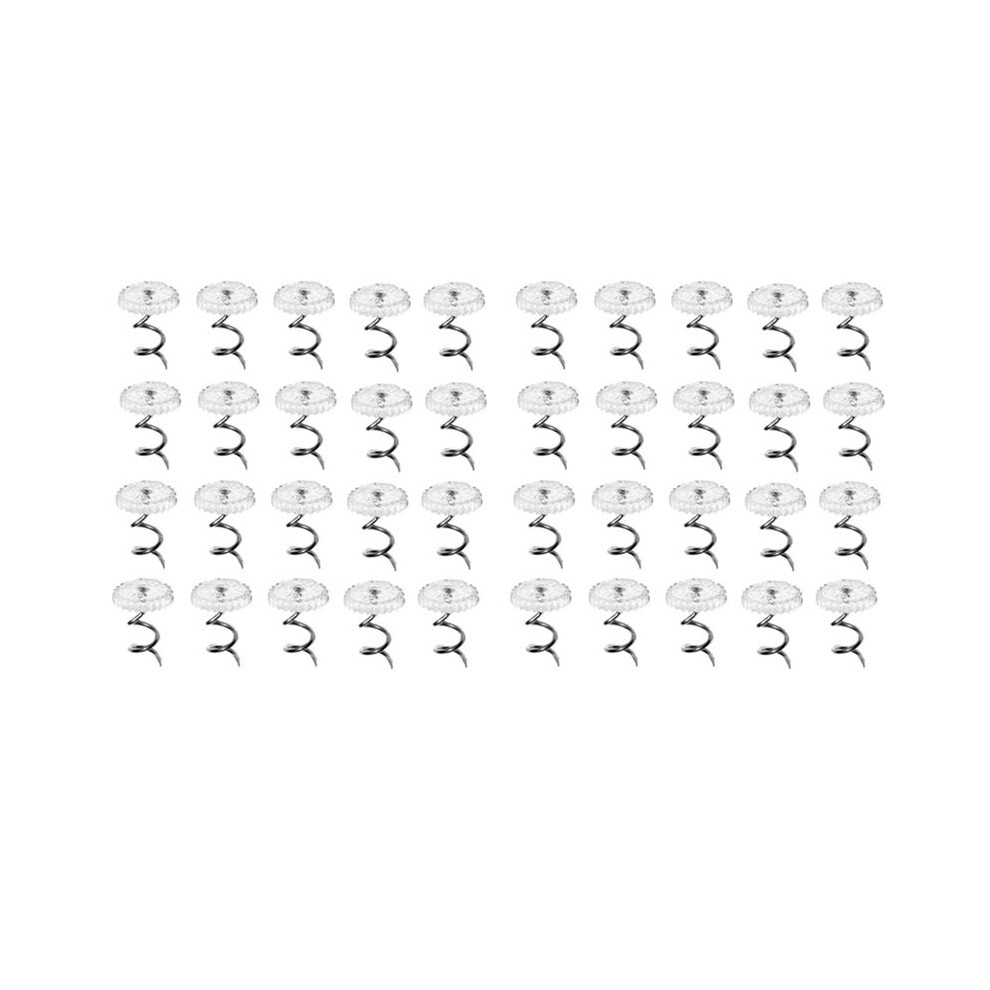 Clear Heads Twist Pins For Upholstery, Slipcovers And Bedskirts,, Set Of 200 Light 4713694601021