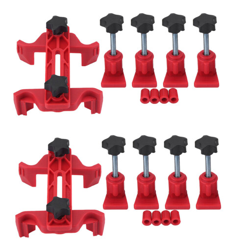 2X Universal Camshaft Dual Cam Clamp Locking Alignment Timing Belt Gear Tool Holder