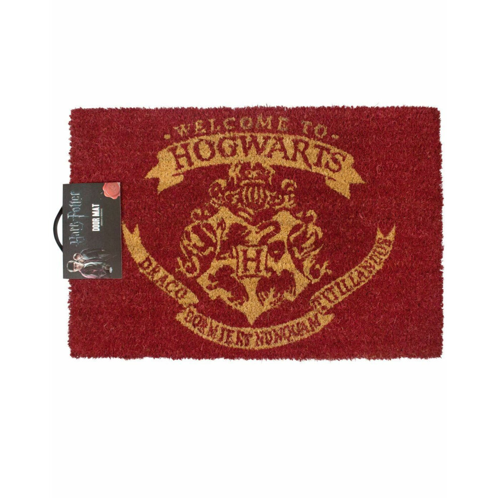 Harry Potter Coir Door Mat (Unisex ) Red