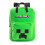 Minecraft Minecraft Backpack (Unisex Kids Green) 1