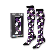 Monster High Knee-Length Socks (Womens Purple)