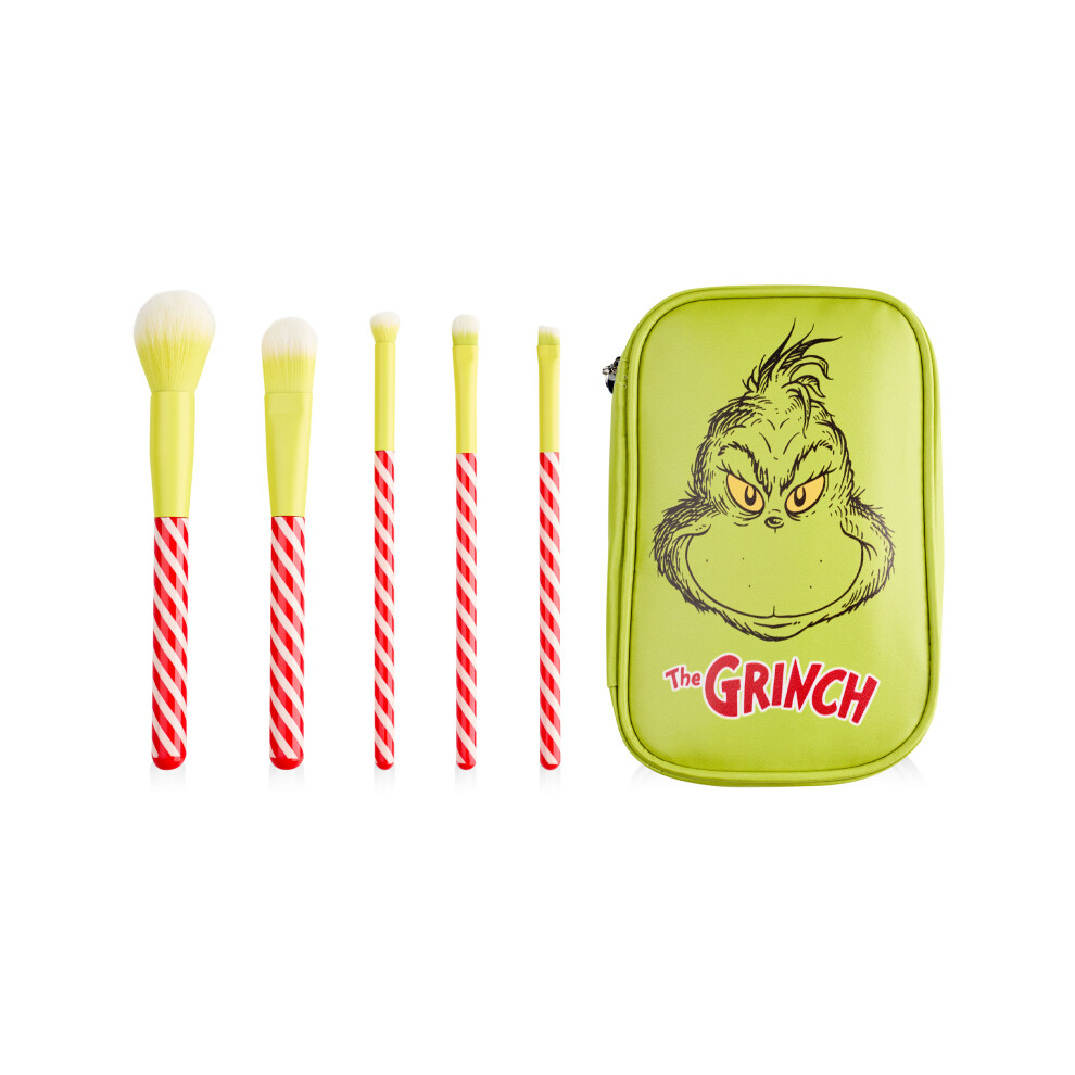 The Grinch Makeup Brush Set (Womens Green)