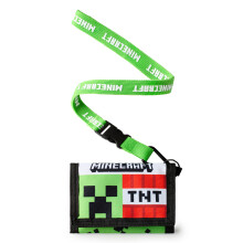 Minecraft Strap Wallet (Boys Green)
