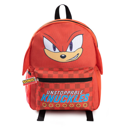 Sonic The Hedgehog Sonic the Hedgehog Backpack (Unisex Kids Red)