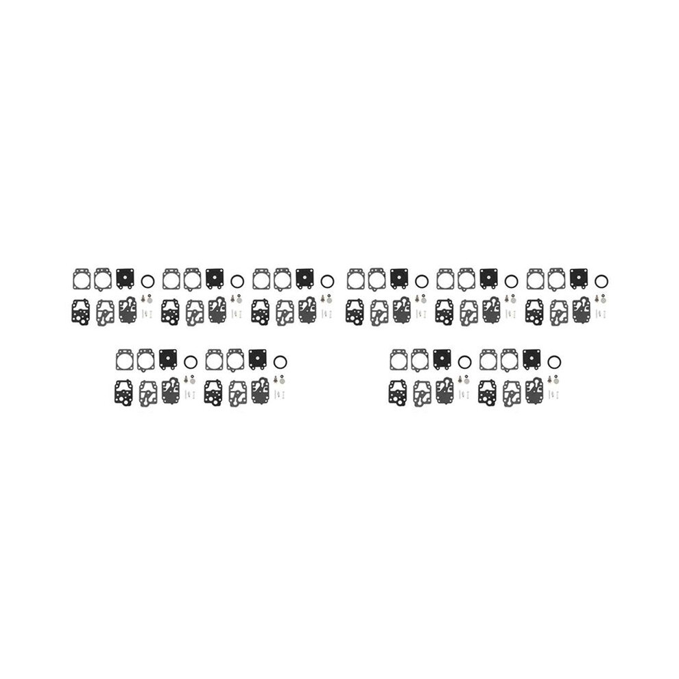 10Sets Carburetor Repair Rebuild Gasket Needle Kit For Walbro K20-Wyj Echo Toro Homelite Trimmer 4712654880377