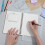 5Pc Straight  Stencil Template Set Scale Spacing  Drawing Stencils Suitable Card Paper Journal Lettering Writing 5