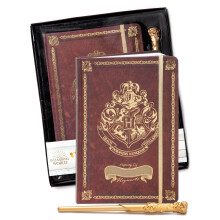 Harry Potter Composition Notebook and Pen (Womens Red)