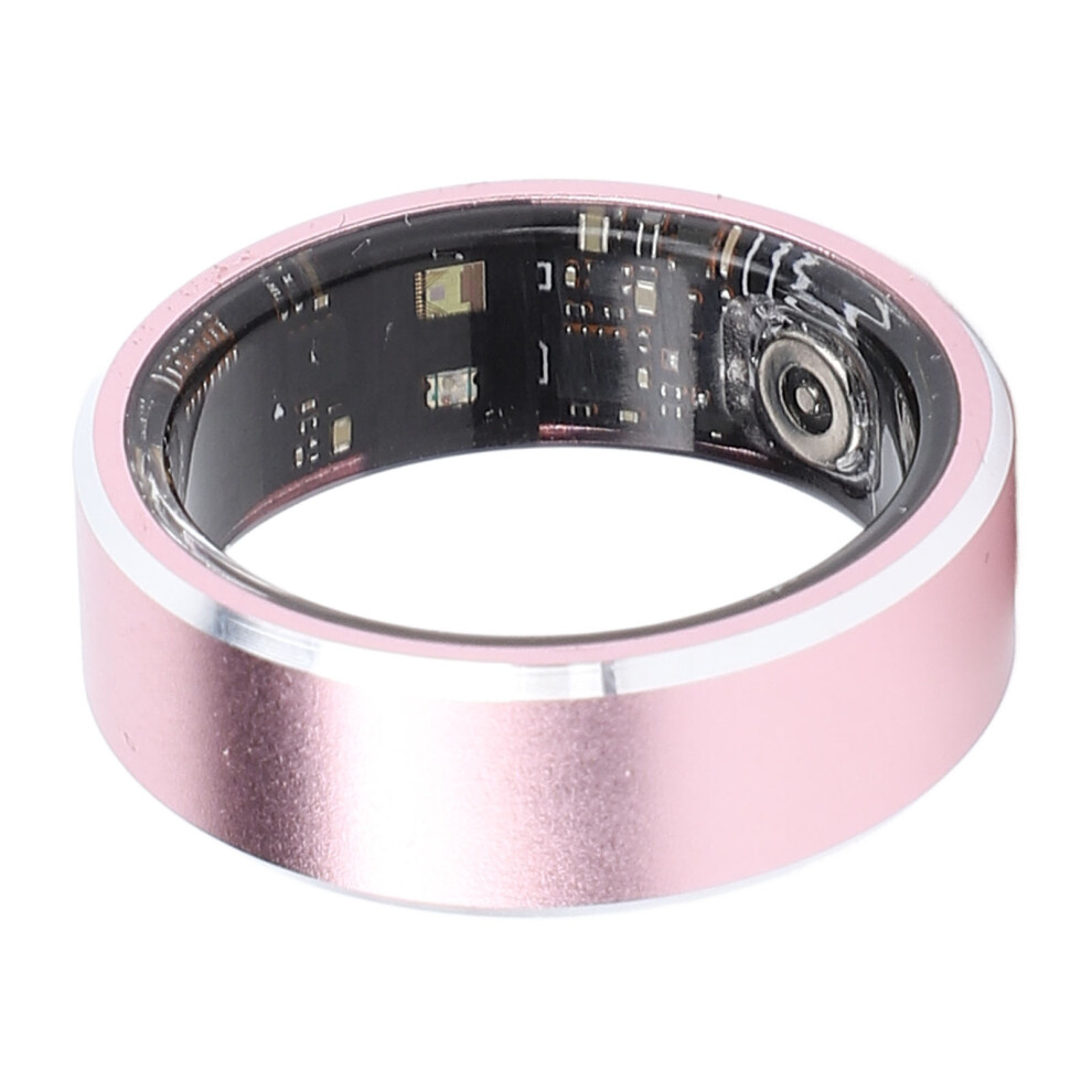 Smart Ring Health Tracker, Ip68 Waterproof, Size 9, 18Mah Battery Pink 6921384895119