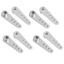 8Pcs/Lot CNC Aluminum Alloy Servo Arm 1.25-2.5Inch for Futaba Sanwan Servos,23T