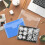 48 Pcs Double-Sided Stamp and Die Storage Pockets with Rubber Magnetic Sheets,Receipt Holder for Card Making 5