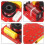 3Pcs 130W 2-Way Speaker System Audio Crossover Filters Frequency Distributor 6