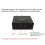 Audio Distributor Stereo Audio Mixer 1 Input 2 Output Multi-Channel RCA Splitter for Power Amplifier Active Audio 3