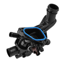 2X 11537534521 1336Z6 1336.Z6 11538699290 Water Flange Engine Coolant Thermostat for 207 208 308 508 2008 3008