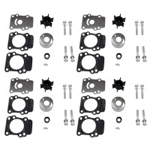 4X Zestaw Wirnika Pompy Wody do Silnika Zaburtowego 9.9 15 682-W0078-A1-00 18-3148