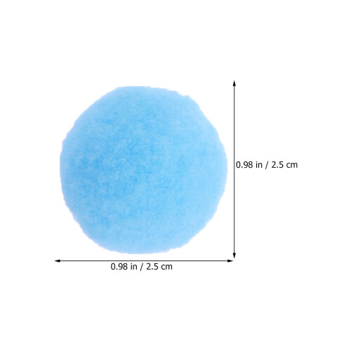 500St Elastische Blauwe Voor Creatieve DIY Knutselspullen 1