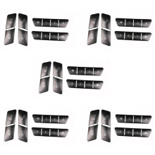 60Pcs Car Door Memory Lock Buttons Stickers Cover Trim for A B C E Class CLA GLA GLE GL GLS ML