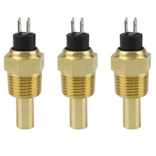 3X pour Capteur de Température D'Eau de Moteur VDO Capteur de Température D'Huile 1/2NPT 21mm Filetage pour Groupe électrogène