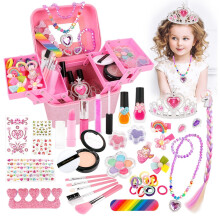 48 pezzi Set di Gioielli e Trucco per Ragazze Disney Princess, ABS, per età 3+