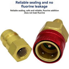 R1234YF Adapter,R134a to R1234yf Quick Coupler, R1234YF Quick Coupler,High Low Side Conversion Kit,R1234yf Quick Coupler