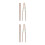 4Paren Set Trainingstokjes Volwassenen Antislip Wingceltis Hout Multi 7