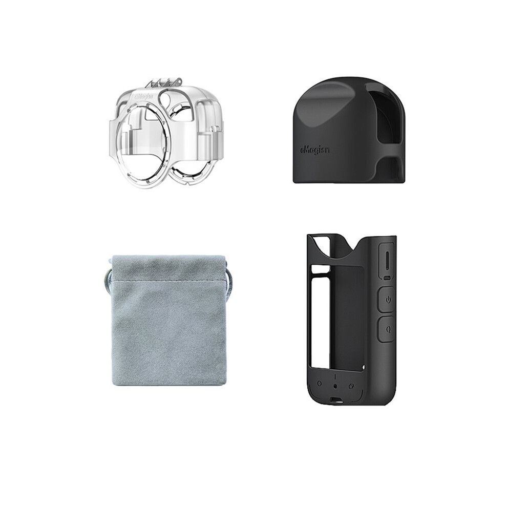 Amagisn Anti-Fog Snap- Lens Guard For X3 Silicone Sleeve Buckle Protective Case Screen Protector Bracket 6033636608559