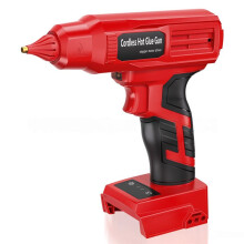 For 20V Cordless Hot Glue Gun Temperature Adjustable with Digital Display Heavy Duty Glue Gun for DIY Crafts